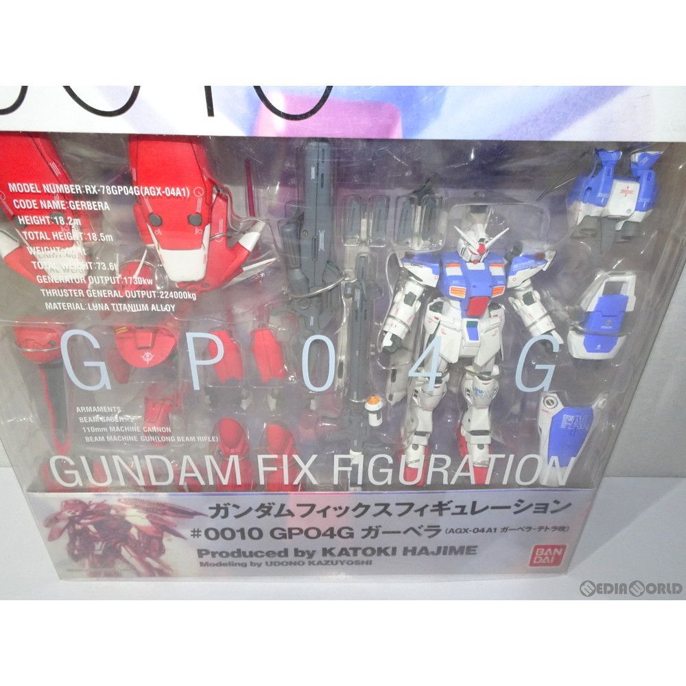 フィギュア　AGX-04A1 ガーベラテトラ改/RX-78GP04G ガンダム試作4号機 ガーベラ 「機動戦士ガンダム0083 STARDUST MEMORY」 GUNDAM FIX FIGURATION #0010 バンダイ ROBOT魂 (SIDE MS) RX-78GP04G ガンダム試作4号機