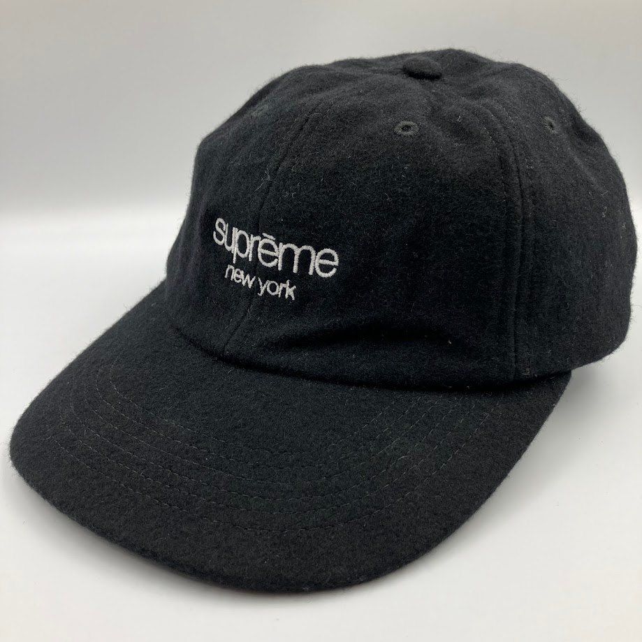 supreme シュプリーム new york キャップ コーデュロイ ブラック