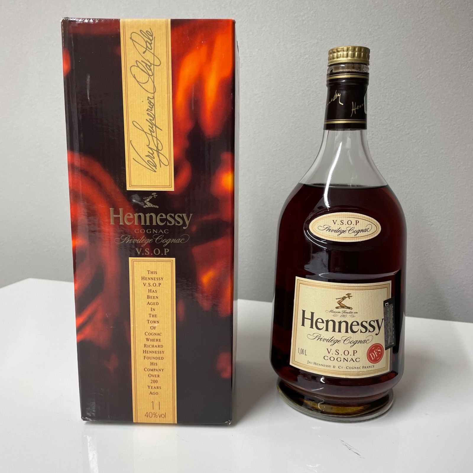 1円スタート 未開栓 Hennessy ヘネシー VSOP Fine Champagne