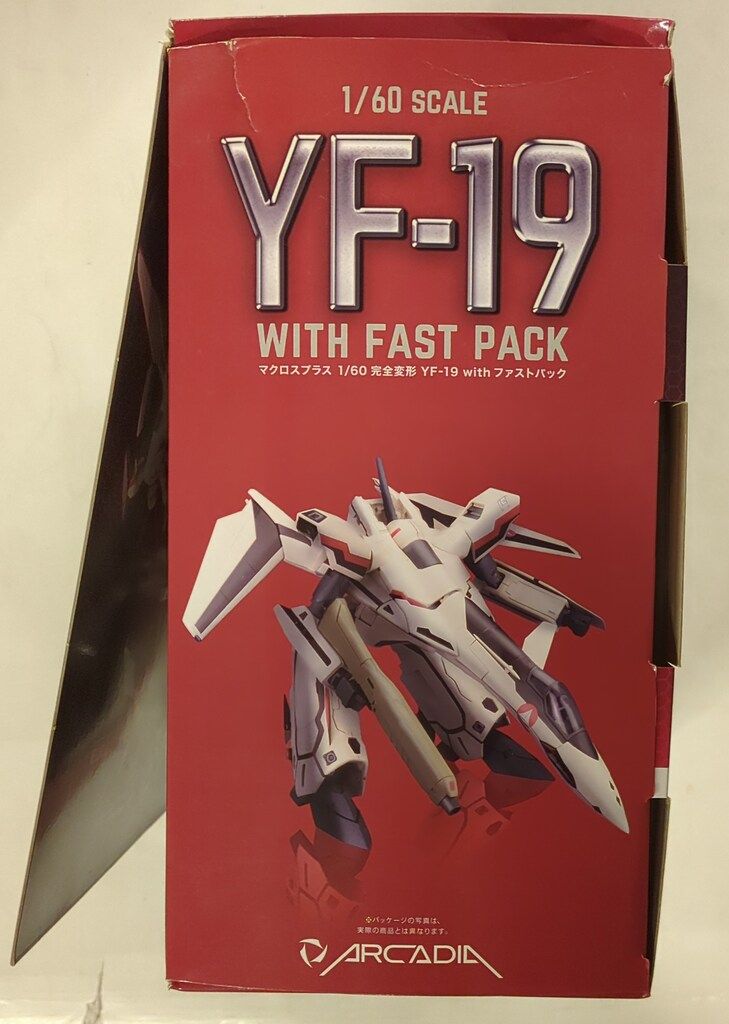 アルカディア マクロスプラス 1/60完全変形 YF19 withファストパック