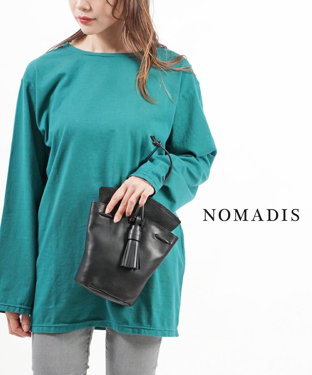 ノマディス NOMADIS レザー ハンドバッグ Lys リス・22SS-N70-00