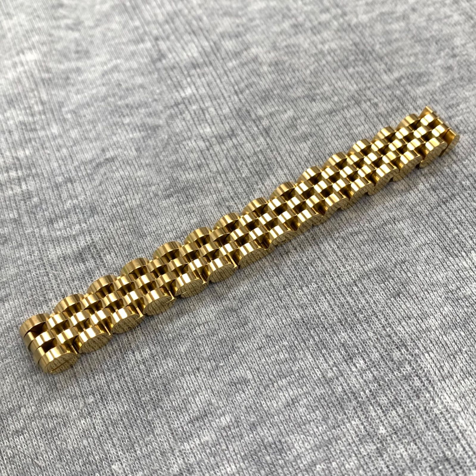5連 ゴールドジュビリーブレスレット STAINLESS STEEL 18KGP - メルカリ