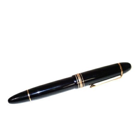 モンブラン MONTBLANC マイスターシュテュック No.149 万年筆 ブラック ゴールド プラスチック メタル 4810 ペン先14K 37MS551