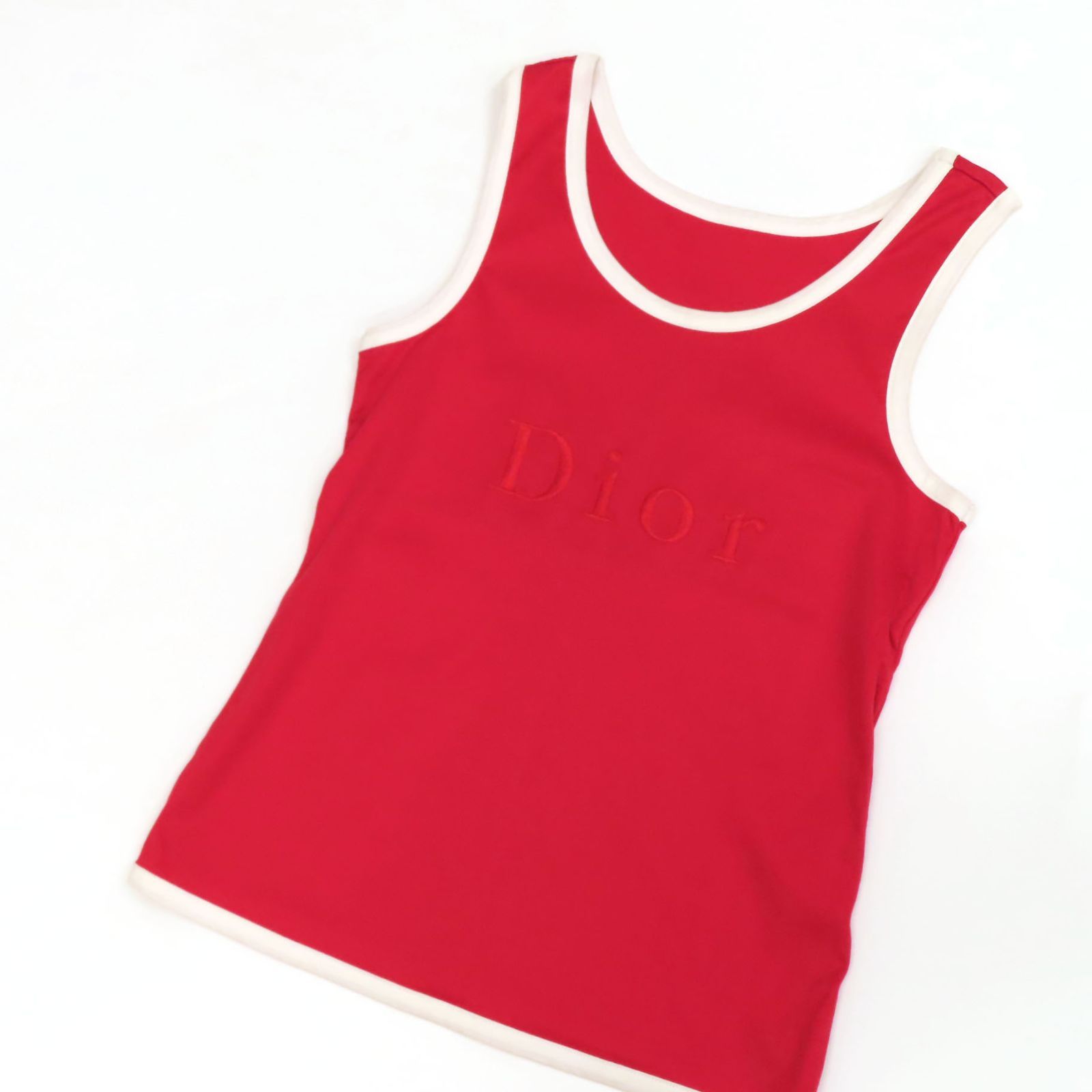 Christian Dior  タンクトップ　ディオール Christian Dior - Christian Dior ブラック タンクトップ♡の