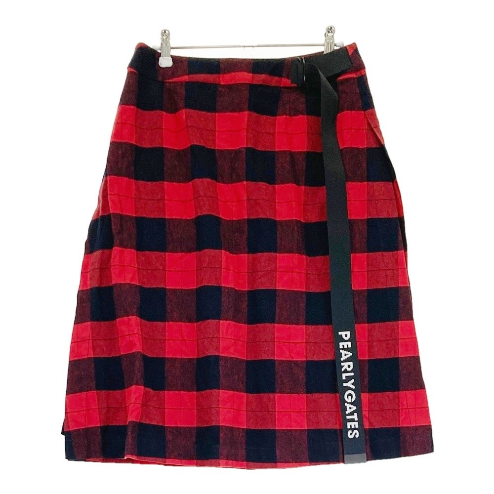 サイズ：1 PEARLY GATES パーリーゲイツ スカート プリーツ レイヤード