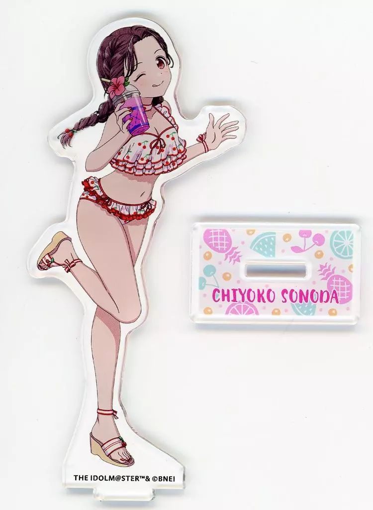 中古】アクリルスタンド・アクリルパネル 園田智代子 アクリルスタンド