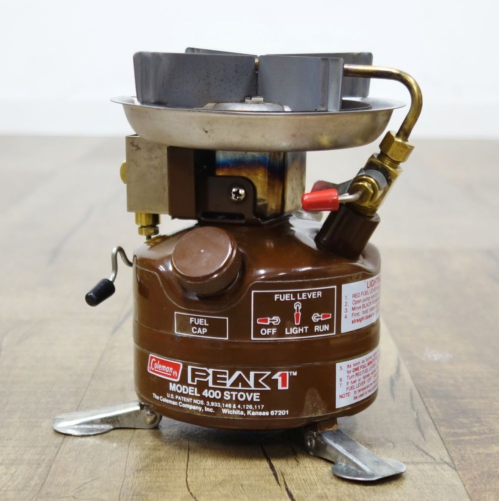 コールマン ピーク1 400 ツーレバー 整備済み！ 茶ピーク コールマン