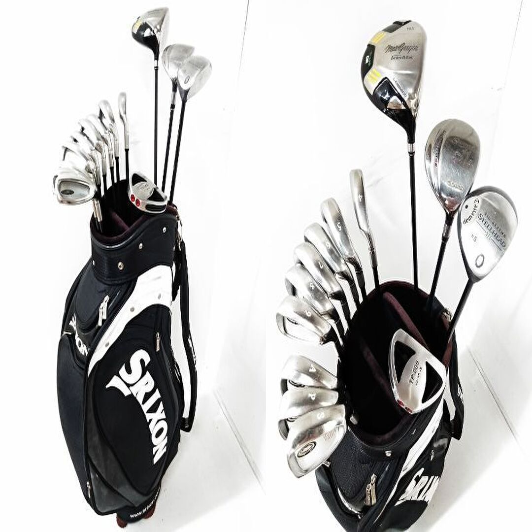 ゴルフデビューに！ MacGregor MACTEC + CallaWay メンズ ゴルフクラブ 13本フルセット フレックス R SRIXON  キャディバッグ付 初級 入門 初心者おすすめ 送料無料 即購入可□ - メルカリ