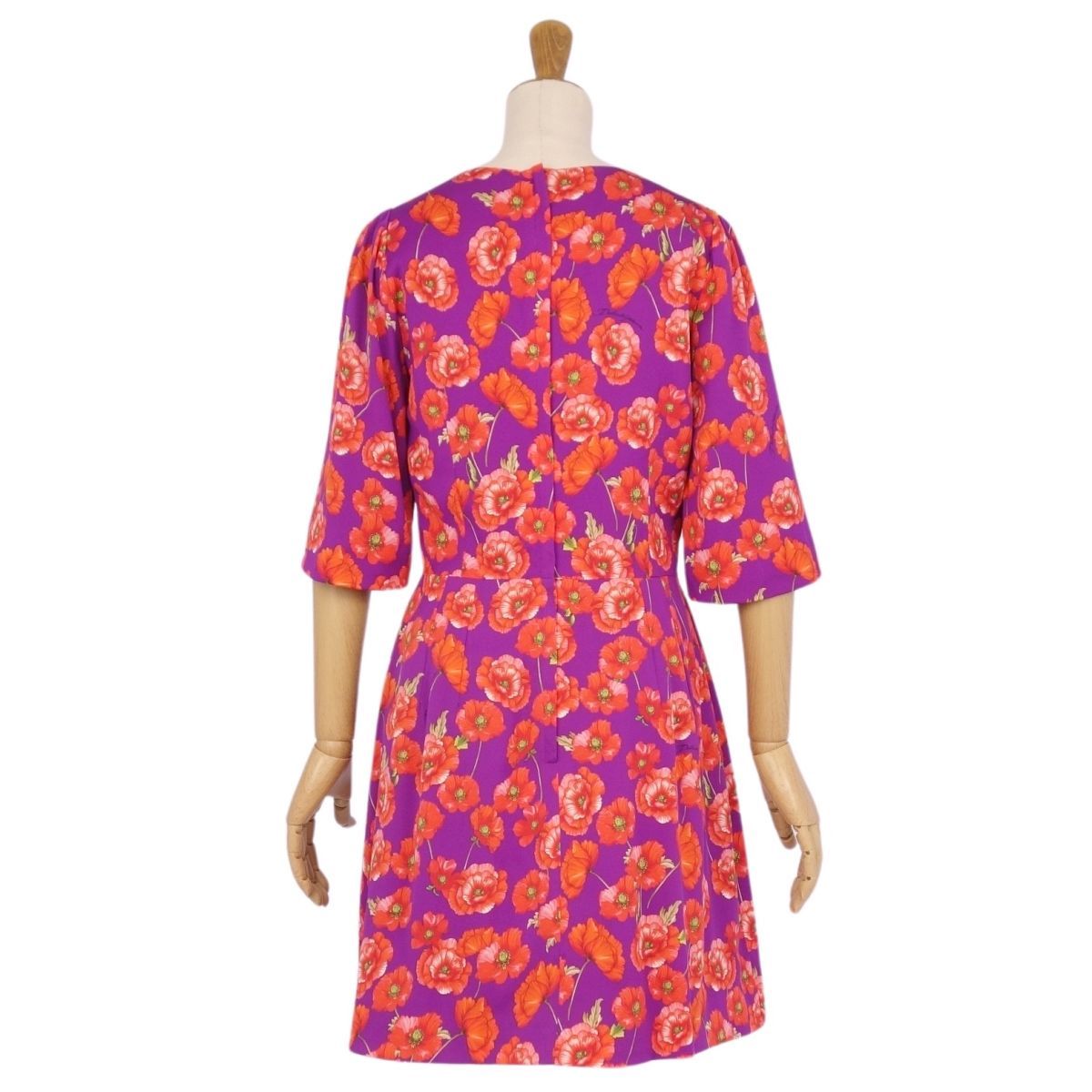 D&Gドルチェ&ガッバーナ　80cm 花柄ワンピ 未使用 ドルチェ&ガッバーナ DOLCE&GABBANA ワンピース 五分袖 花