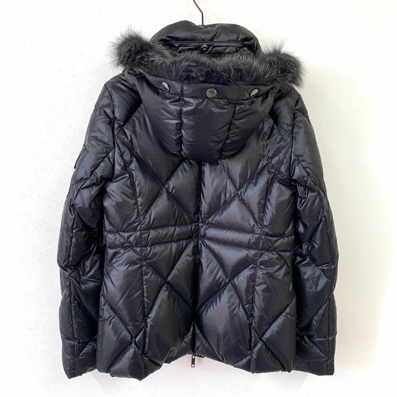 美品　BURBERRY LONDON バーバリーロンドン　ダウンベスト　ブラック バーバリーロンドンBURBERRY LONDON ダウンベストブラックLL