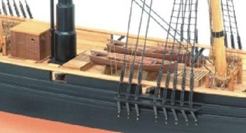 ウッディジョー 1/75 咸臨丸 帆無し 木製帆船模型 組立キット