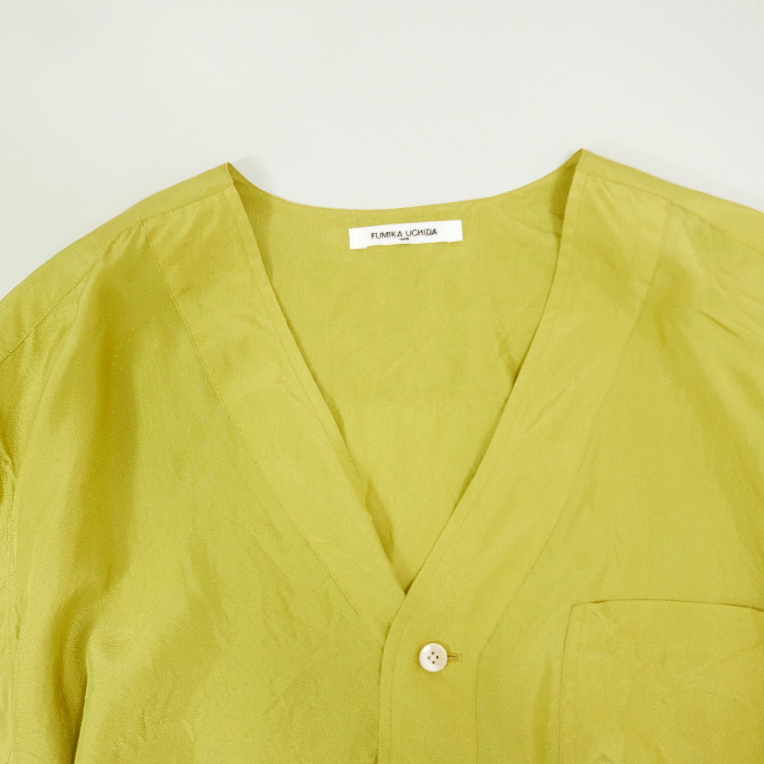 19SS FUMIKA UCHIDA フミカ ウチダ SILK SLEEP SHIRTS シルク 7