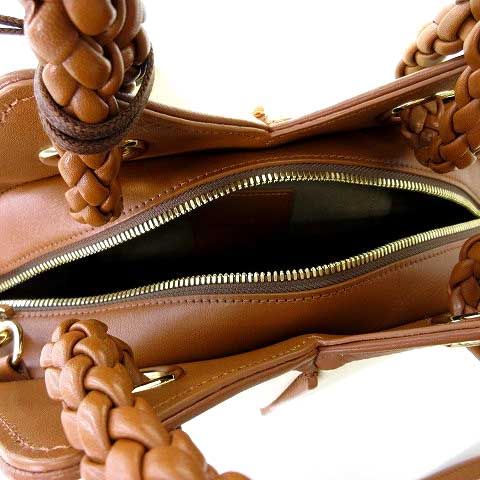 ロペ ROPE teau navire トゥ ナビーレ SHOULDER BAG Small ECRU TAN 美  