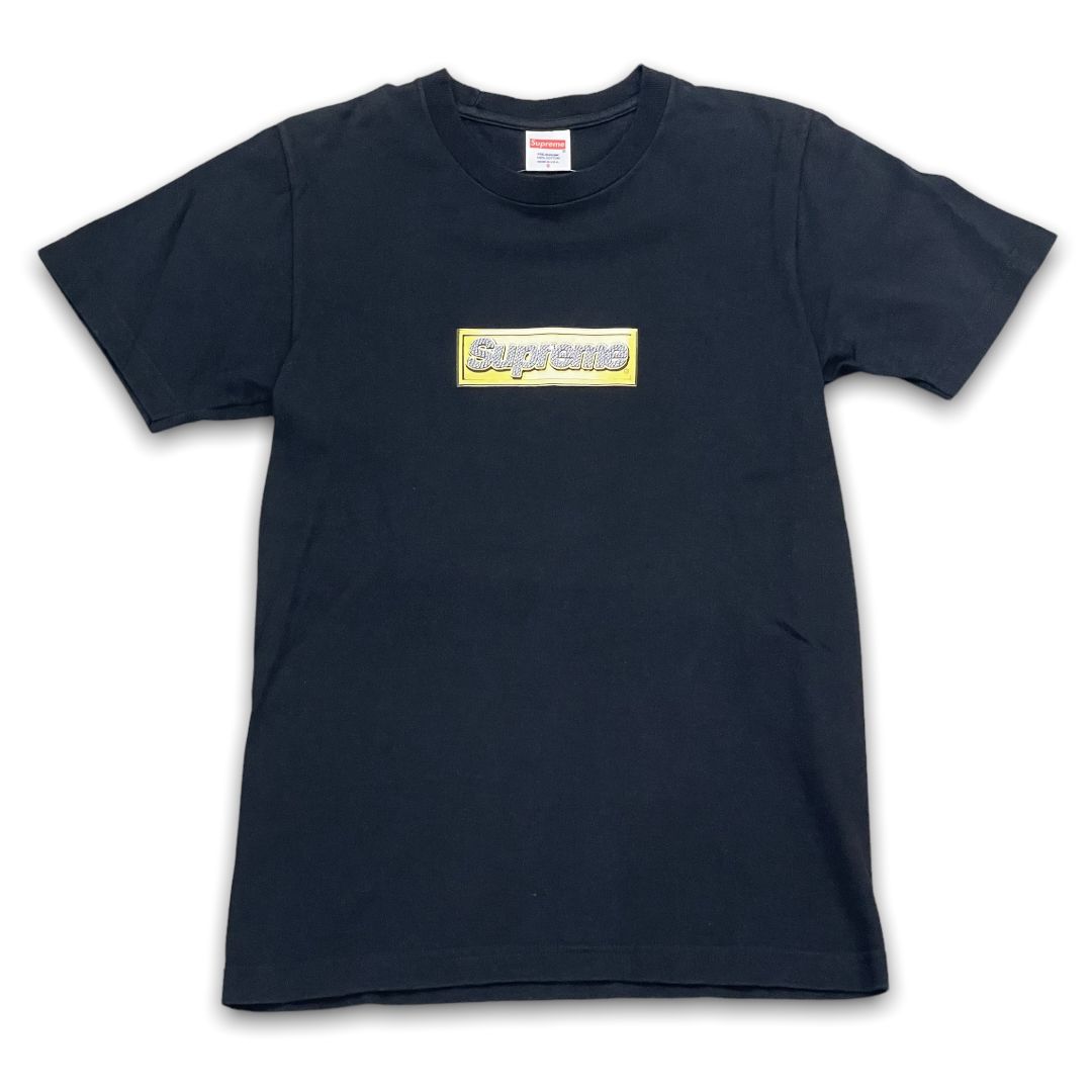 SUPREME Bling Logo Tee Sサイズ black