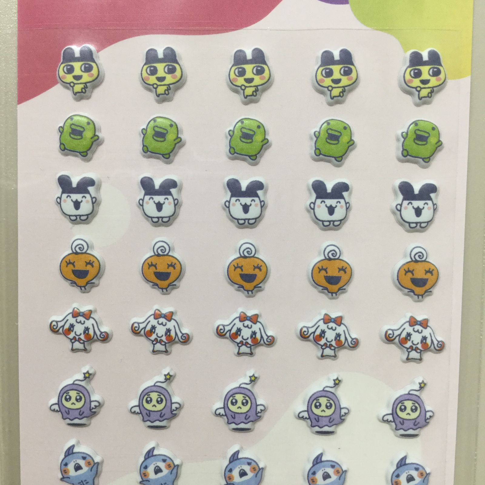 まめっち ステッカー シール メモ たまごっち ボンボンドロップ