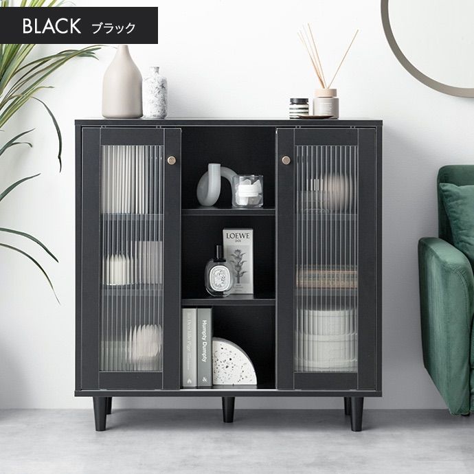 幅78cm Sonagi 引き戸キャビネット MARWIL-DEMENAGEMENTS_CH