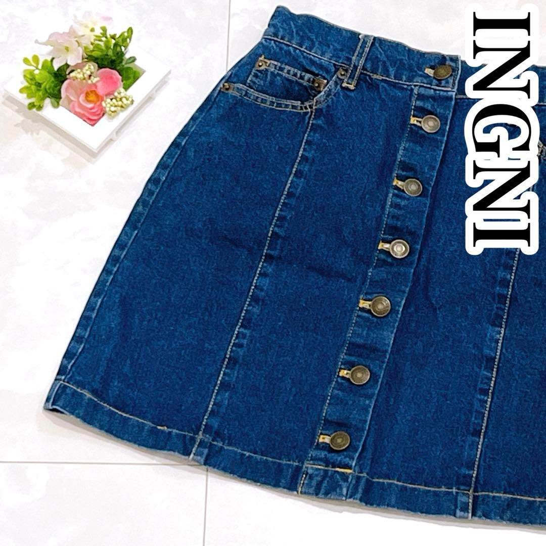 INGNI デニム 台形スカート Mサイズ - スカート