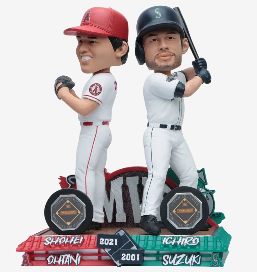 大谷翔平 MLB公式 Bobblehead フィギュア 新品-