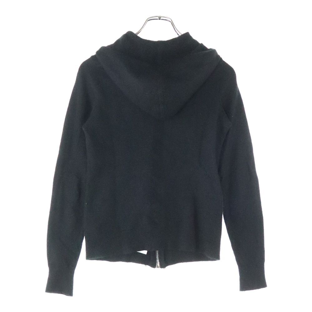 Rick Owens リックオウエンス 20AW Cashmere Zip Hoodie カシミヤニット ジップアップパーカー フーディー ブラック RP20F2628-WSB