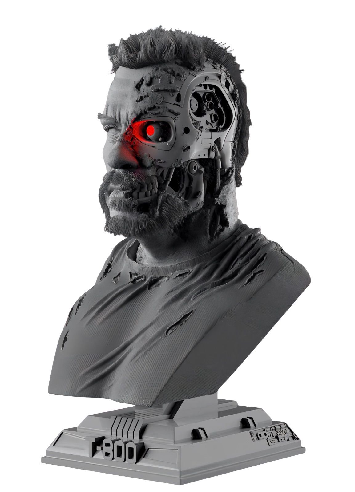 ガレージキット フィギュア 未塗装 ターミネーター T-800 リアルモデル