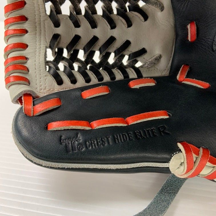 中古品 ミズノ MIZUNO ミズノプロ 軟式 内野手用オーダーグローブ 刺繍