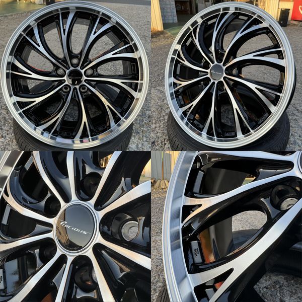 アルファード ヴェルファイア 20系 245/40R19 ホイールセット