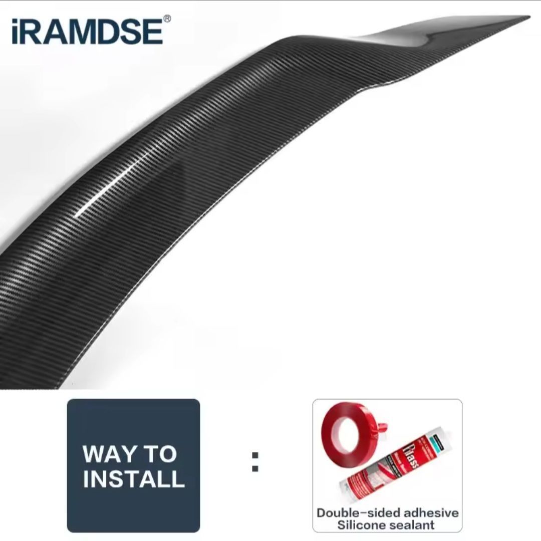 リア トランク ルーフ スポイラー ダック テール エアロ