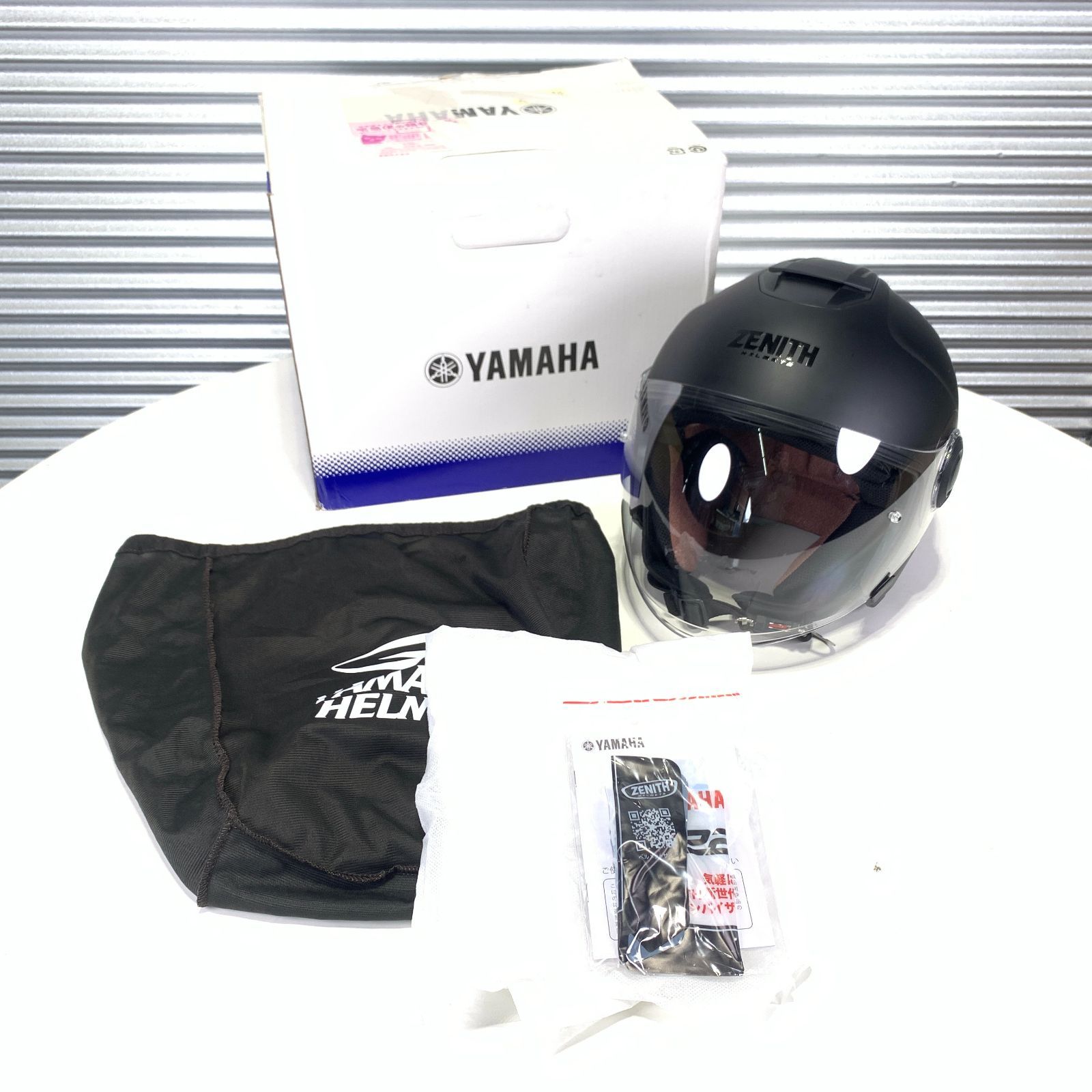 ヤマハヘルメット YJ-22 美品 - バイクウェア・装備