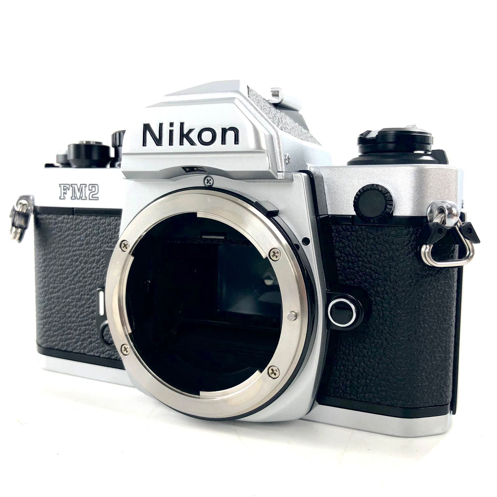 Nikon ニコン New FM2 一眼フィルムカメラ ボディのみ 付属あり 空シャッター動作 済み PF-300