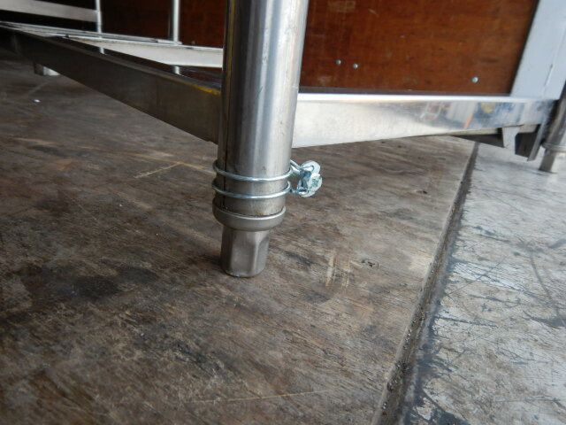 タニコー 業務用 ステンレス 作業台 ガス台 W120 D60 H80cm 厨房