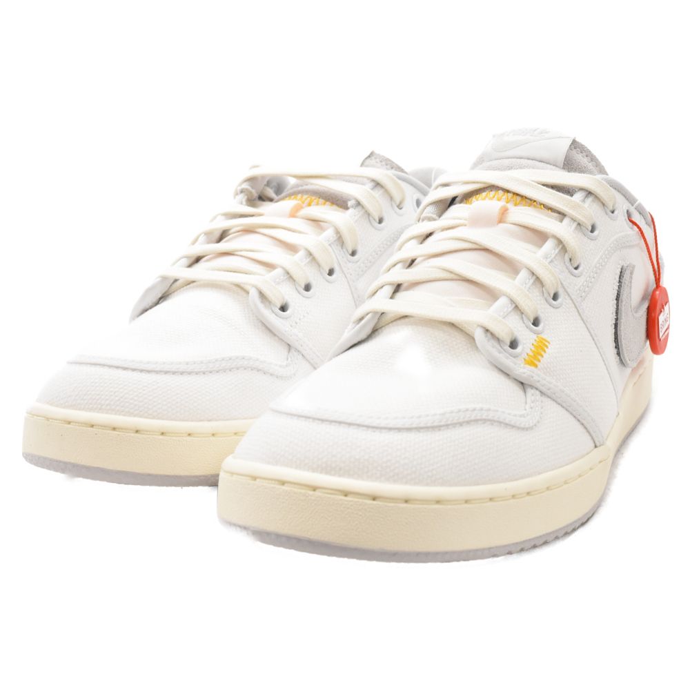 NIKE (ナイキ) ×UNION AIR JORDAN 1 LOW KO WHITE CANVAS DO8912-101