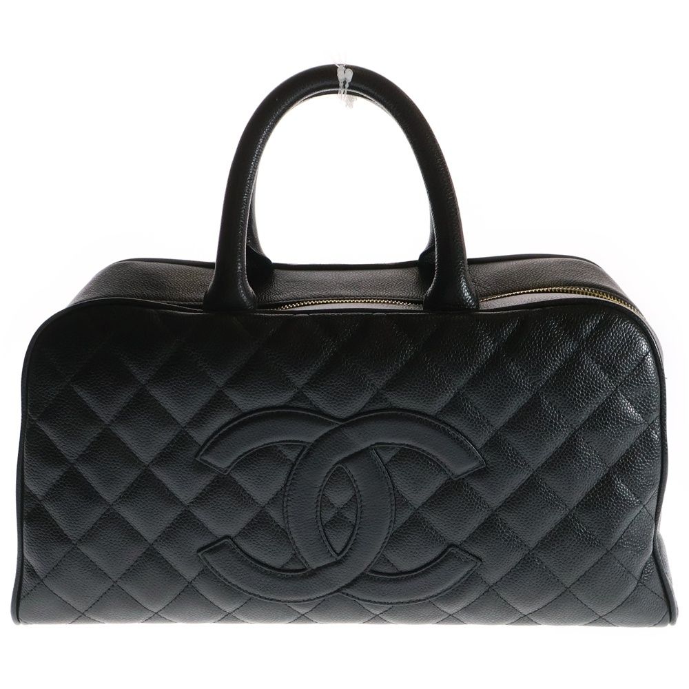 CHANEL (シャネル) ココマーク マトラッセ キャビアスキン