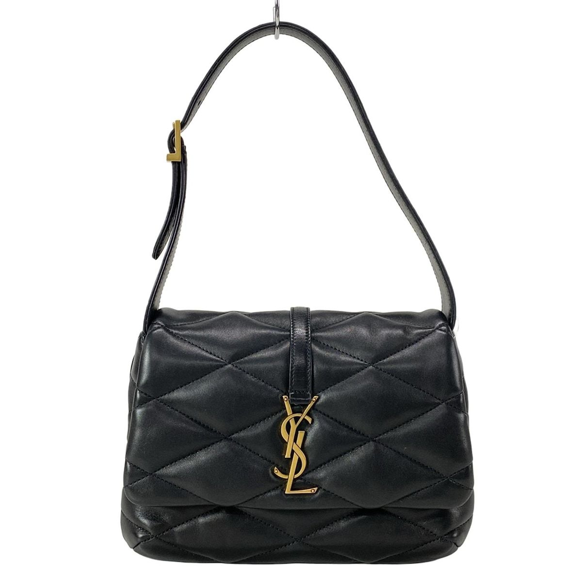 SAINT LAURENT PARIS サンローランパリ ハンドバッグ LE 57 698567 黒 レザー