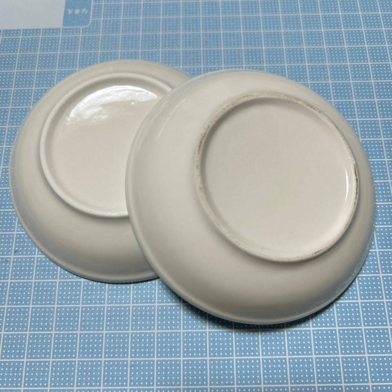 画材 溶き皿 10cm 【6枚】 絵皿 まとめ売り 絵の具 皿 パレット 陶磁器