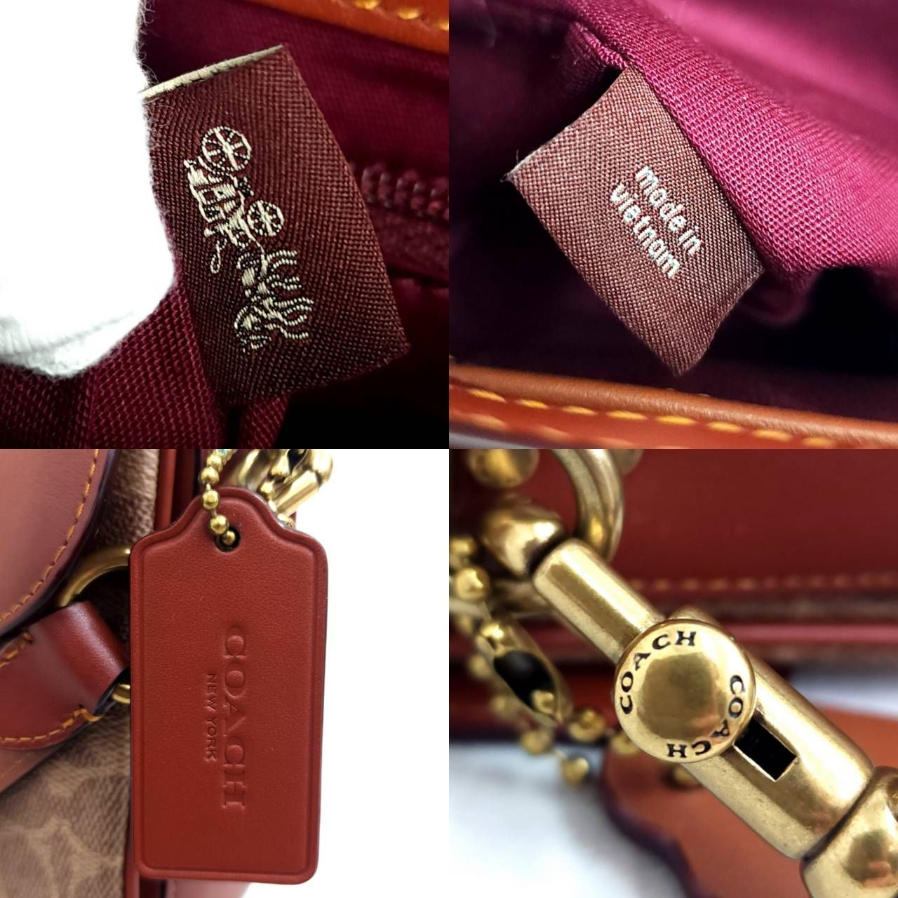 COACH コーチ キャシー シグネチャー ショルダーバッグ ハンドバッグ 