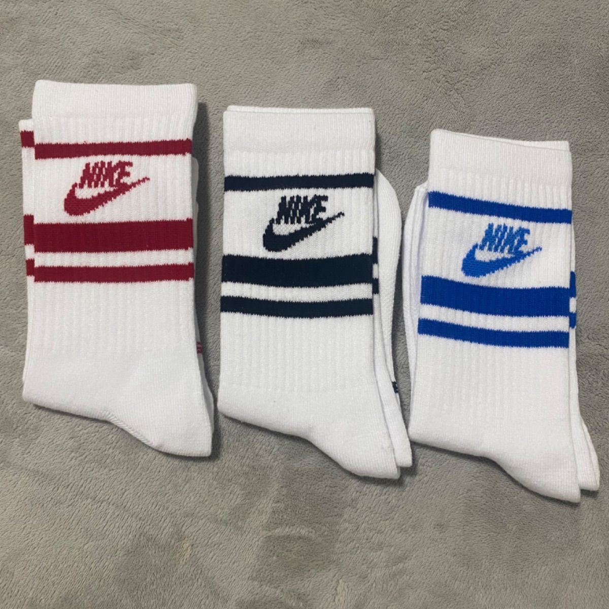 新品 ナイキ ソックス 3足 Nike靴下 - メルカリ