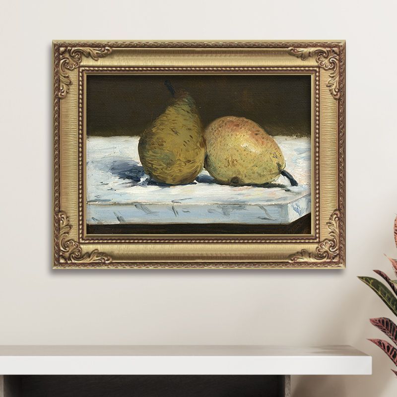 洋梨　絵画 A4サイズ エドゥアール・マネ ポスター 洋梨 アートポスター