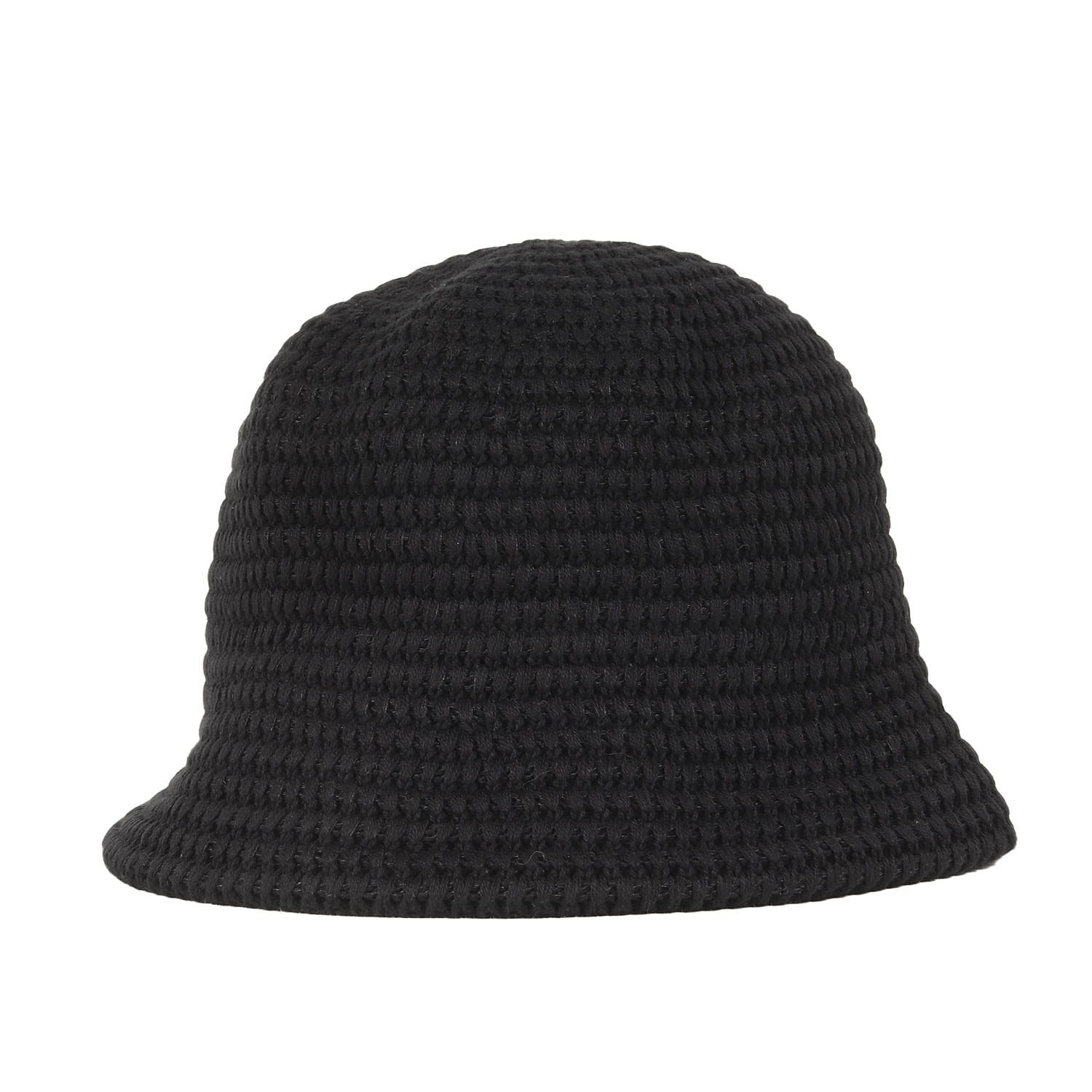 【新品】COOTIE クーティー ハット / 23SS ニット クラッシャーハット (Knit Crusher Hat) / ブラック 黒 / ブランド 帽子
