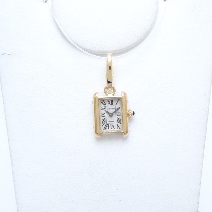 CARTIER カルティエ ウォッチ チャーム タンク ペンダントトップ