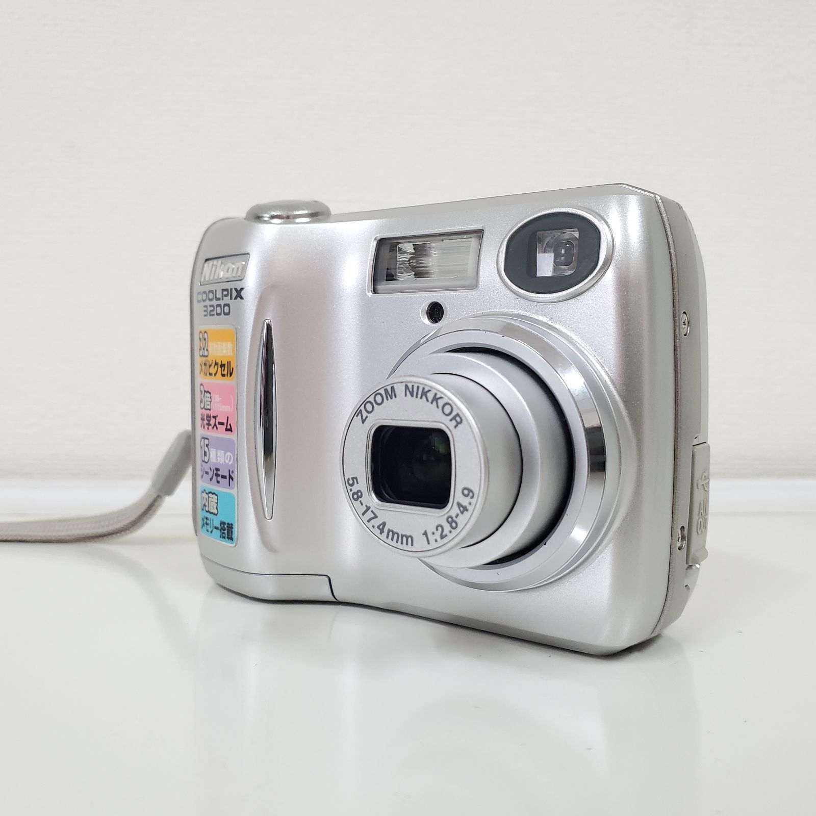 Nikon COOLPIX3200 コンパクトデジタルカメラ Amazon.com : Nikon Coolpix 3200 3.2MP Digital Camera with 3x