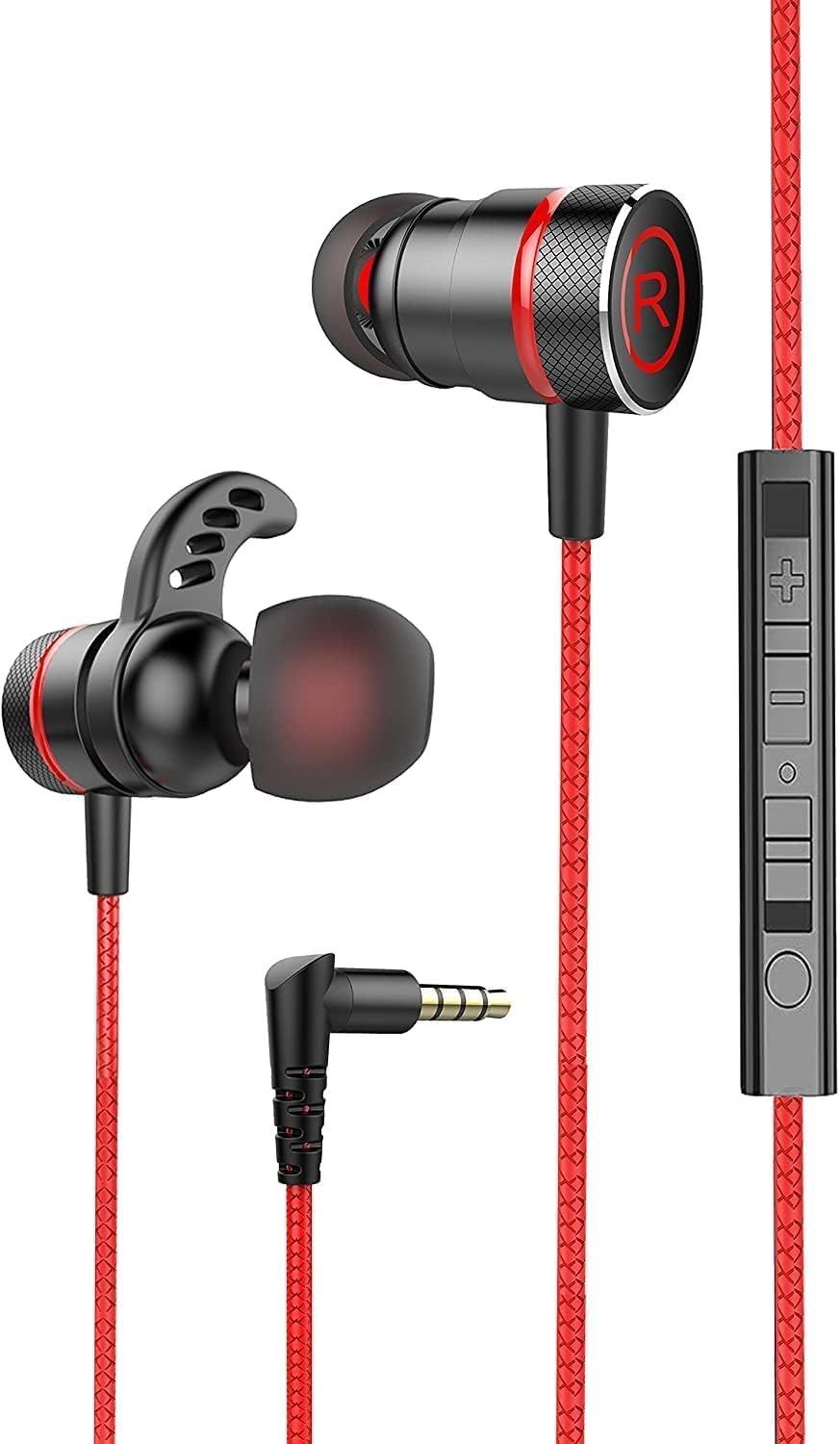 【数量限定】Kasott Soundmaster Pro V1 マイク付きゲーミングイヤホン【マイクミュート機能 】低音重視 イヤフォンヘッドホン カナル型 Nintendo Switch Xbox有線 スマホ 携帯 ゲーム 重低音 PUBG 荒野行