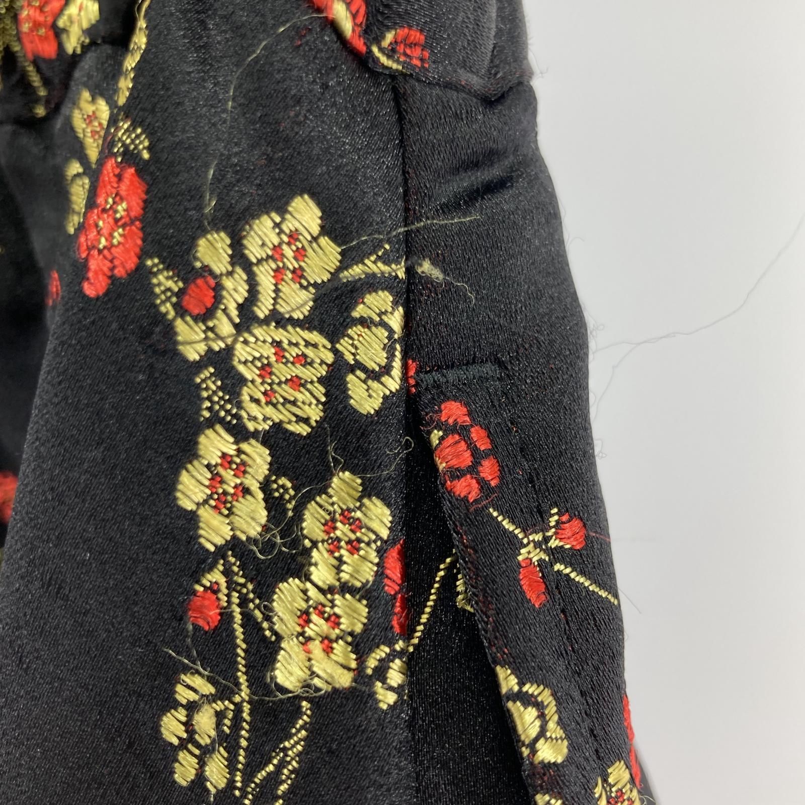 JUNYA WATANABEジュンヤ ワタナベ 花柄 刺繍サルエルパンツ sizeS