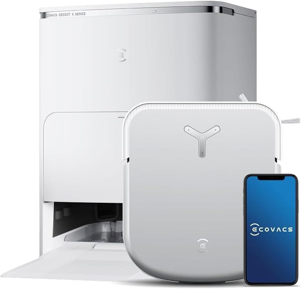 メーカー保証付き ECOVACS X2 OMNI エコバックス ロボット掃除機 DEEBOT X2 OMNI DEX86 ホワイト×シルバー