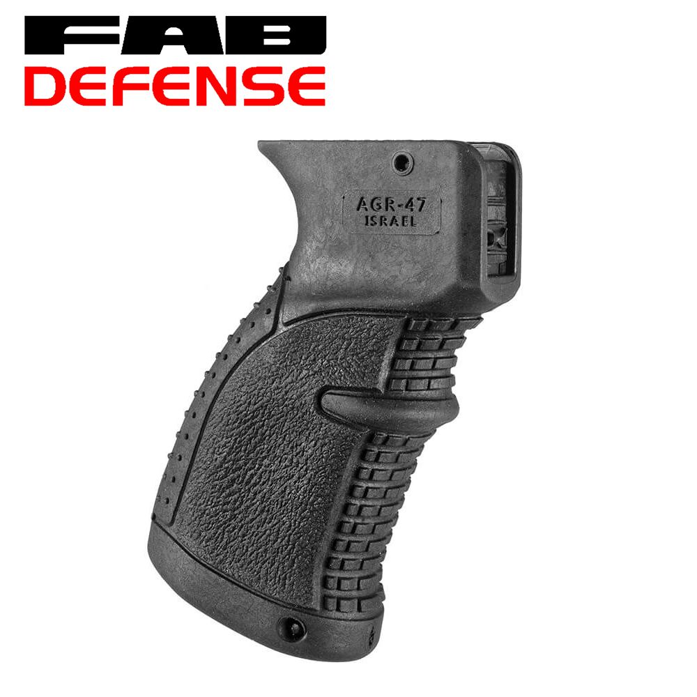 FAB DEFENSE AGR-47 ライフルグリップ AK用 ラバーコーティング仕様 [ ブラック ]