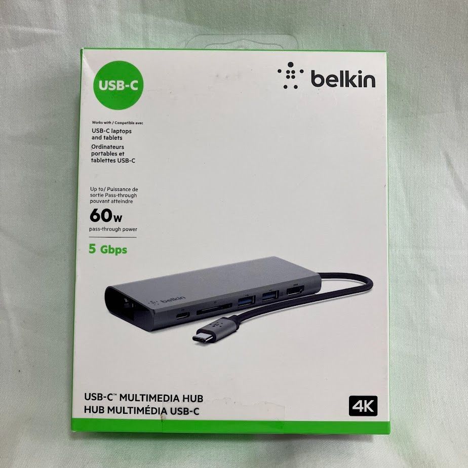 Amazon.co.jp: Belkin 7 in 1 USB-C 2.5Gbps イーサネットハブ