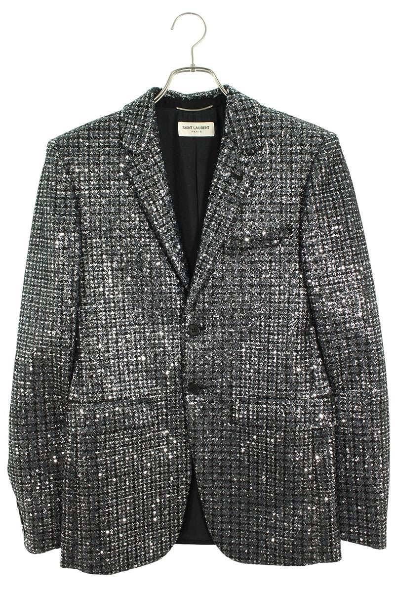 サンローランパリ 15AW 393892 Y5591 ツイードスパンコール サンローランパリ 15AW 393892 Y5591 ツイードスパンコール