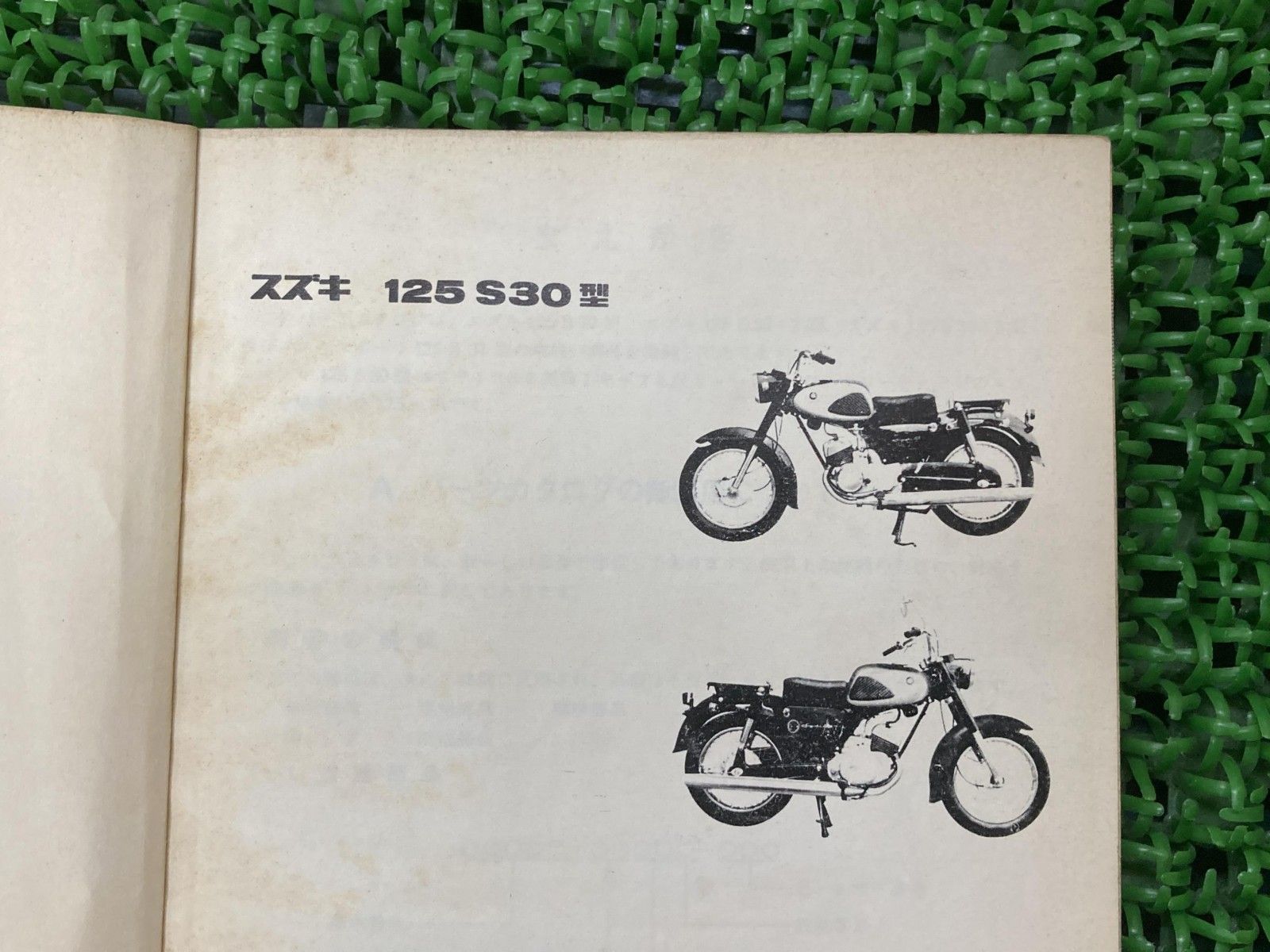125S30 125S31 パーツリスト 2版 スズキ 正規 バイク 整備書 S30 S30-2 S30-3 S31 パーツカタログ 車検 パーツカタログ Tu