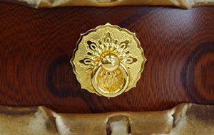 デッドストック 平胴太鼓 平太鼓 上品 1尺1寸 鼓面 33cm 欅 ケヤキ くりぬき胴 可 ジャズマスター