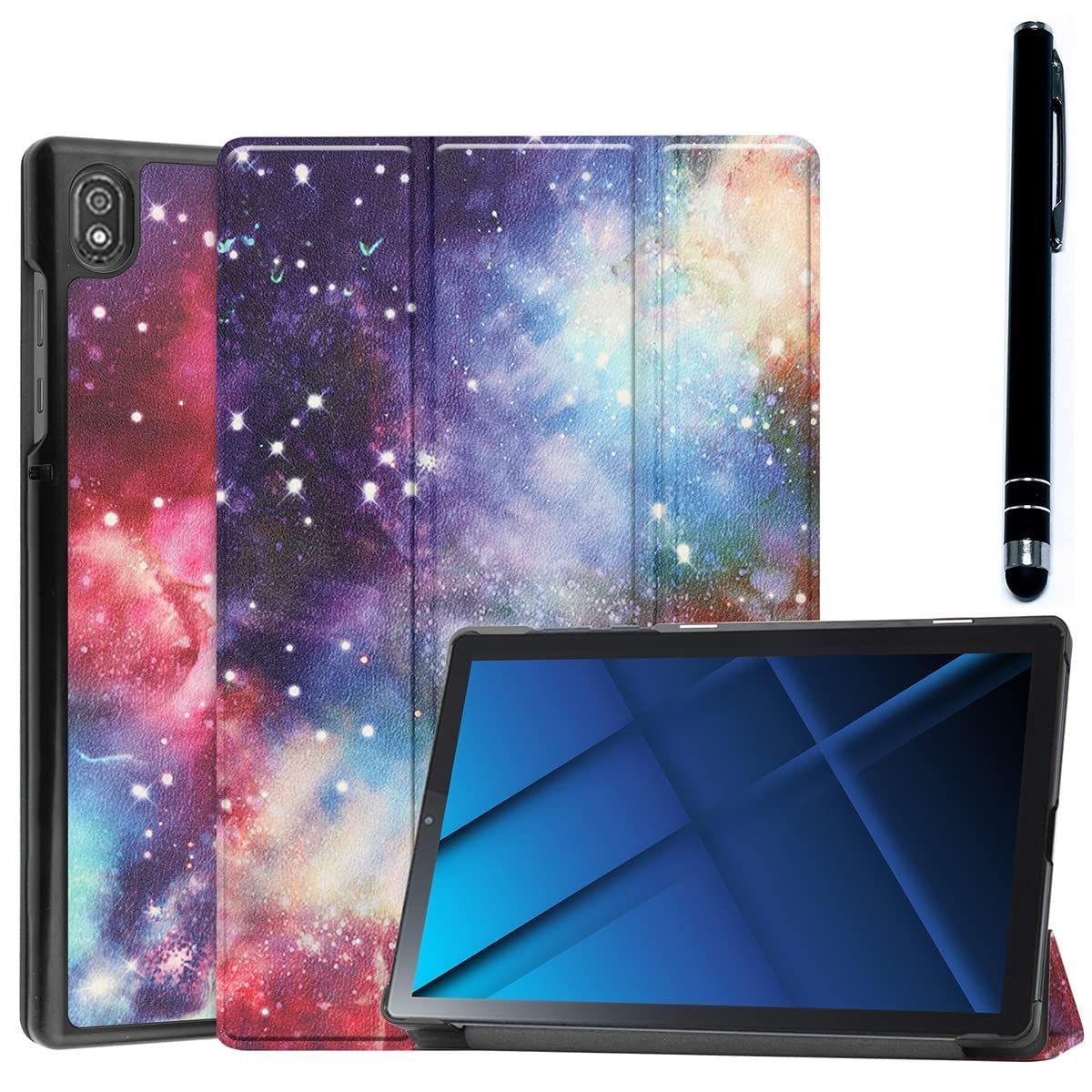 TAB6 Lenovo A11LV ケース レノボ タブ6 1.3インチ ソフトバンク softbank A11LV カバー おしゃれ かわいい 薄型 フィルム2枚付 オートスリープ機能 レノボTab 6カバー 耐衝撃 全面保護 タッチペン 大量注