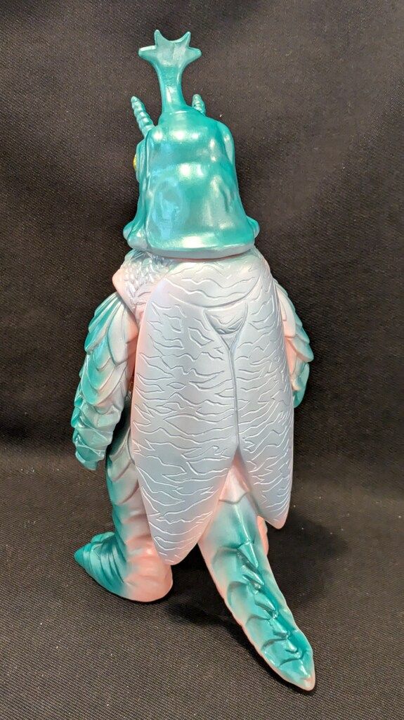 M 1号 世紀の大怪獣ブルマァクの怪獣シリーズ メガロ ピンク成型 グリーンスプレー